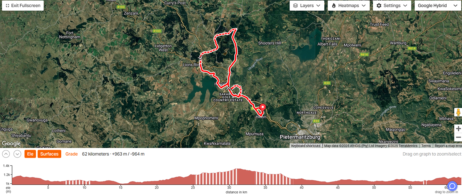 Mandela capture site loop