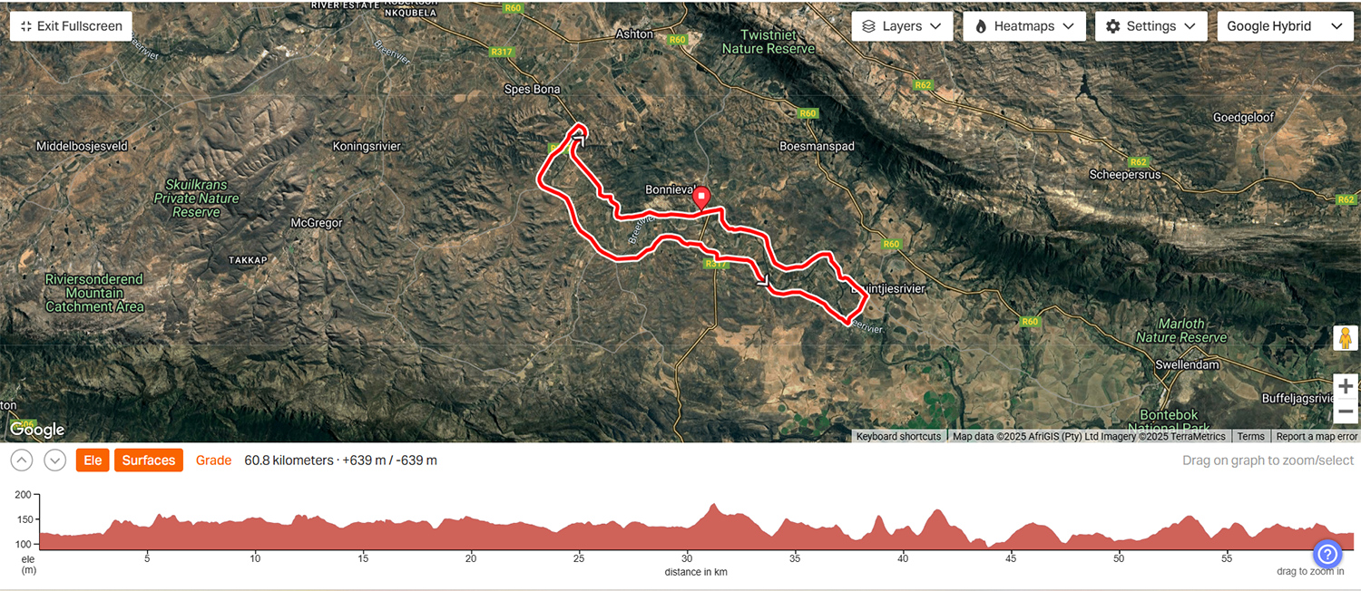 Redbridge drew circle 61km